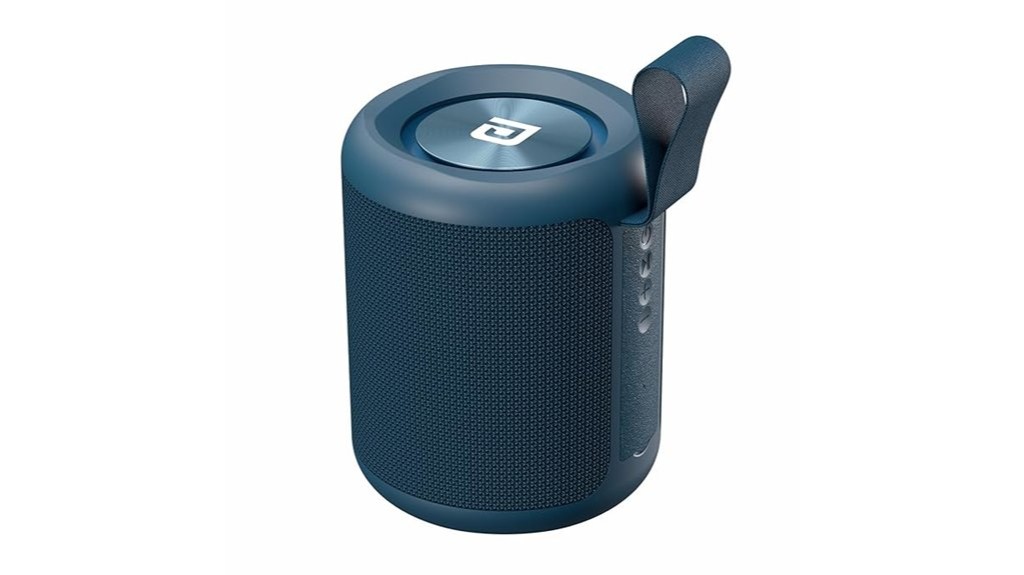 blue 20w portable bluetooth speaker
